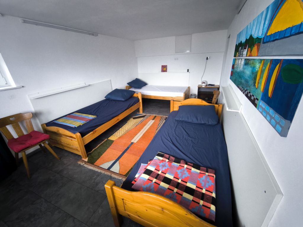 Mehrbettzimmer der Herberge